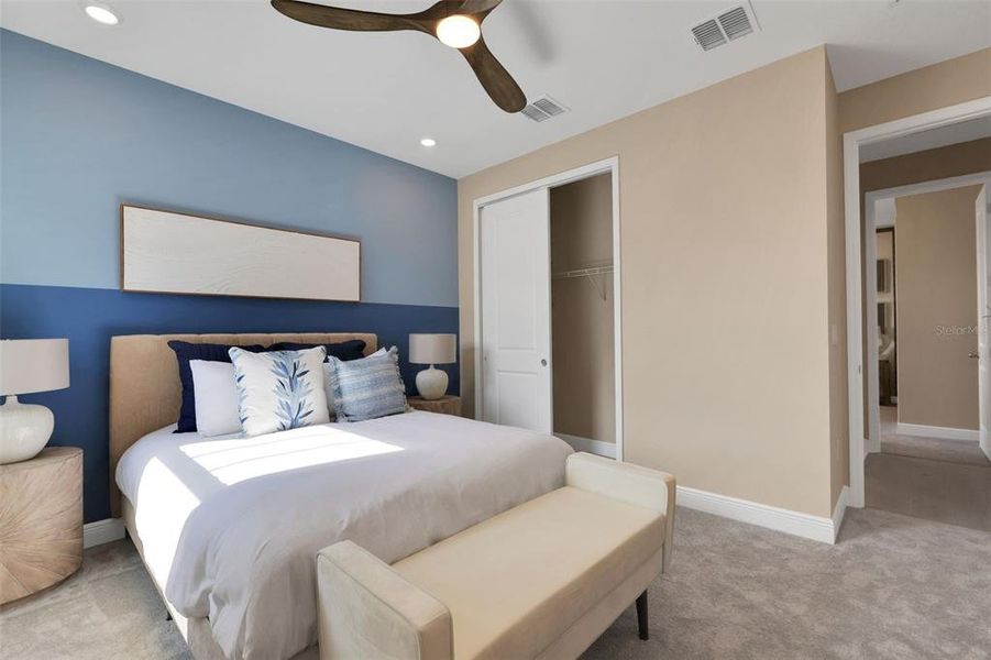Furnished interior view inside a new home in , Winter Garden (Image 13).