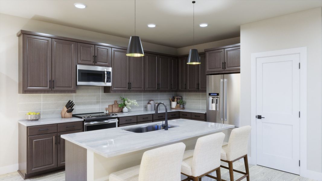 Representative furnished interior of a home built from the 3553 by Risewell Homes in Parkton Square, Kyle (Image 4). Representative furnished interior of a home built from the 3553 by Risewell Homes in Parkton Square, Kyle (Image 4).