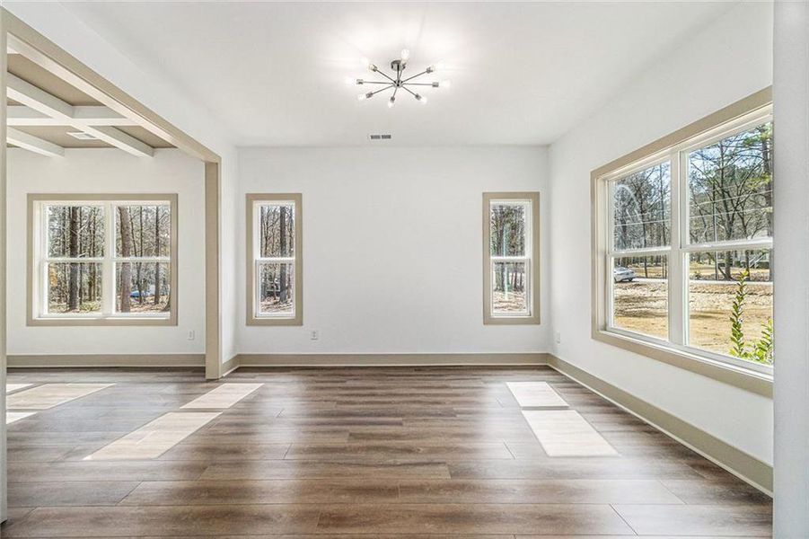 Spacious, unfurnished interior of a new home in , Oxford (Image 17).