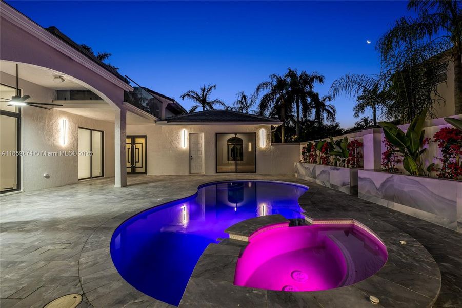 Front exterior of a new home in , Weston, FL, highlighting curb appeal (Image 25).