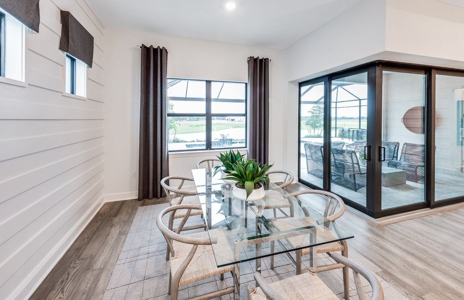 Furnished interior view inside a new home in Talon Preserve on Palmer Ranch, Nokomis (Image 46).