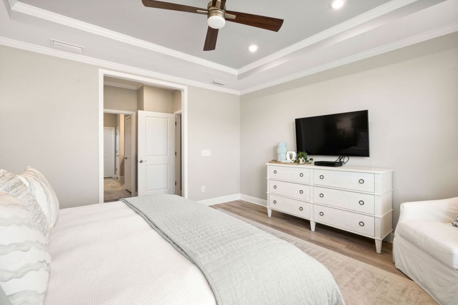 Furnished interior view inside a new home in Sun City Hilton Head, Bluffton (Image 41).