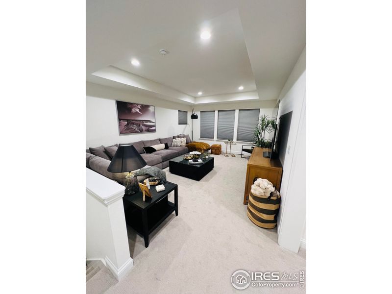 loft on the 2nd level, great for entertainment. loft on the 2nd level, great for entertainment.