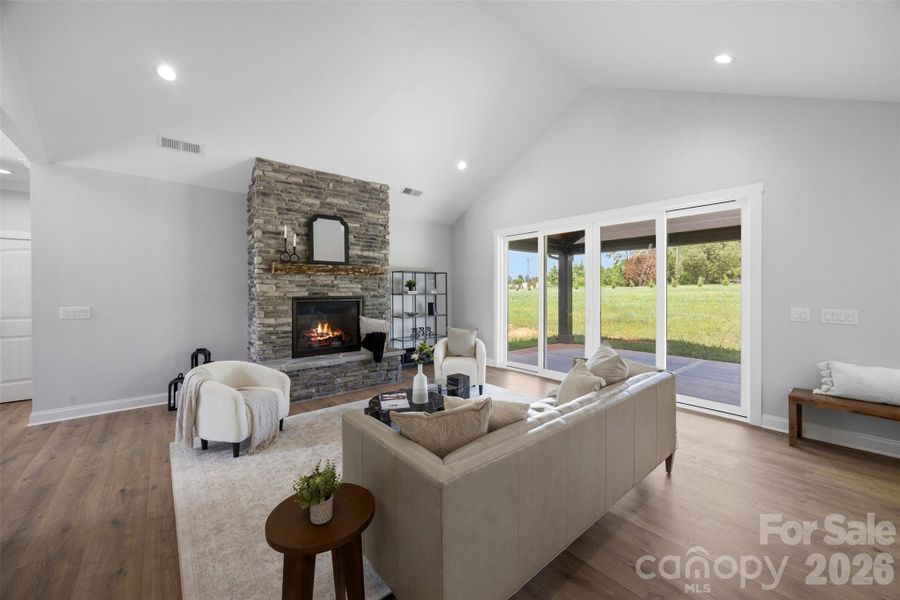 Furnished interior view inside a new home in , Lancaster (Image 12).