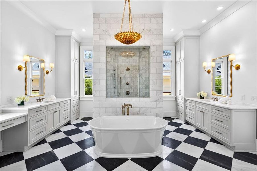 Furnished interior view inside a new home in , Smyrna (Image 10).