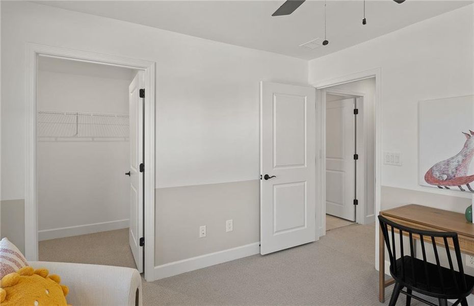 Furnished interior view inside a new home in Sun City Peachtree, Griffin (Image 19).