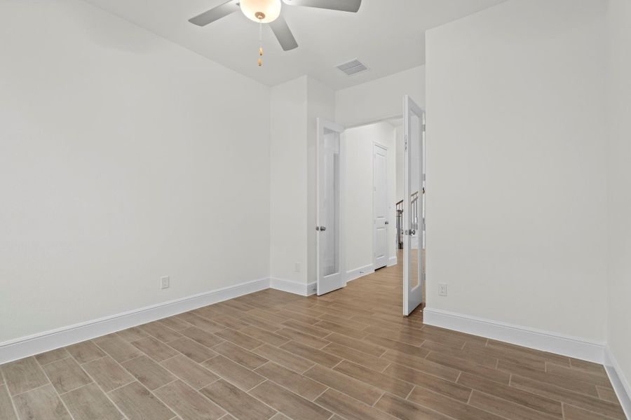 Spacious, unfurnished interior of a new home in Harvest Green, Richmond (Image 20). Spacious, unfurnished interior of a new home in Harvest Green, Richmond (Image 20).