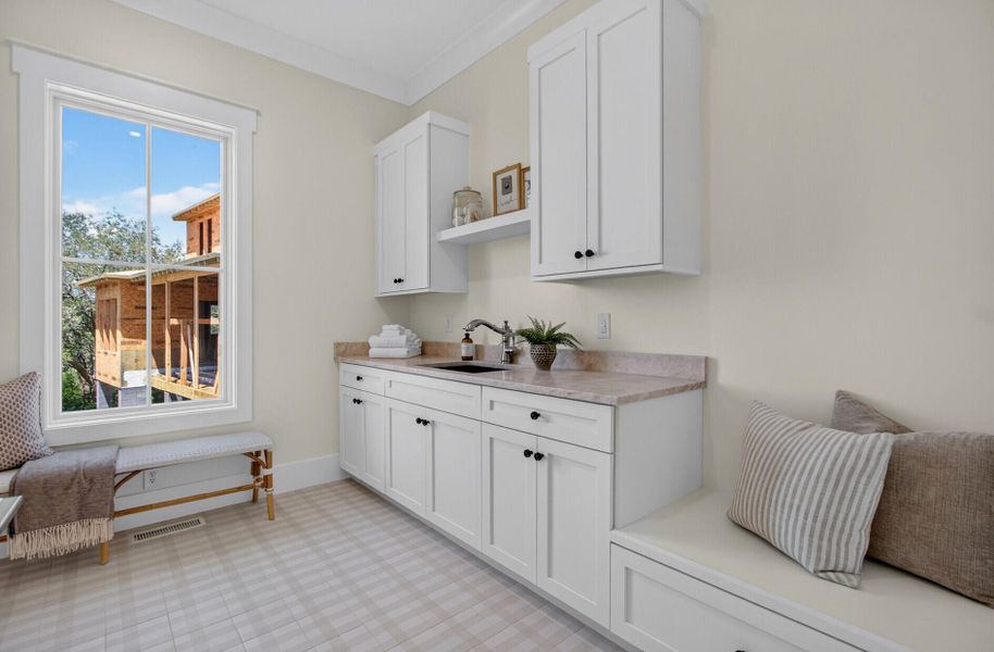 Furnished interior view inside a new home in , Johns Island (Image 12).