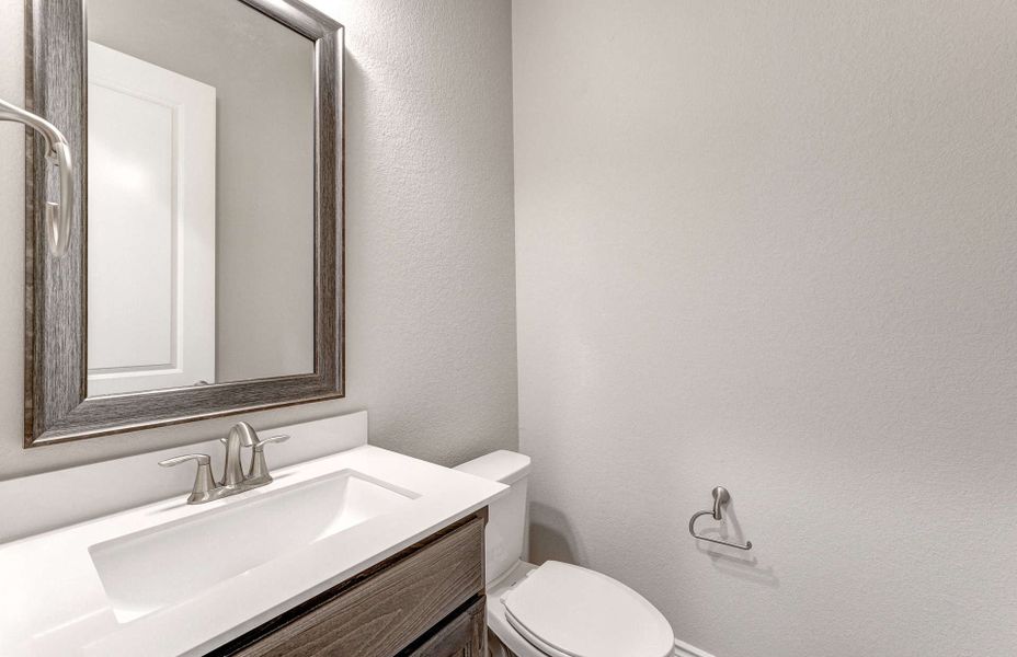 Furnished interior view inside a new home in Artavia 70′, Conroe (Image 13).