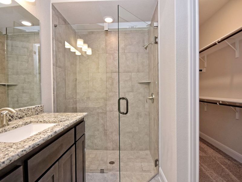 Representative furnished interior of a home built from the Catalina by Giddens Homes in Clearwater Ranch, Liberty Hill (Image 66).