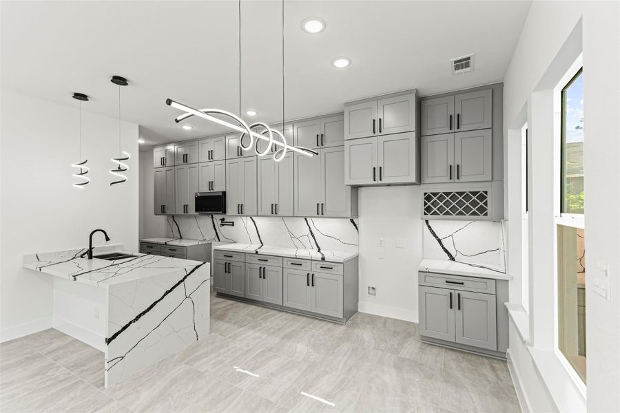 Furnished interior view inside a new home in , Houston (Image 4). Furnished interior view inside a new home in , Houston (Image 4).