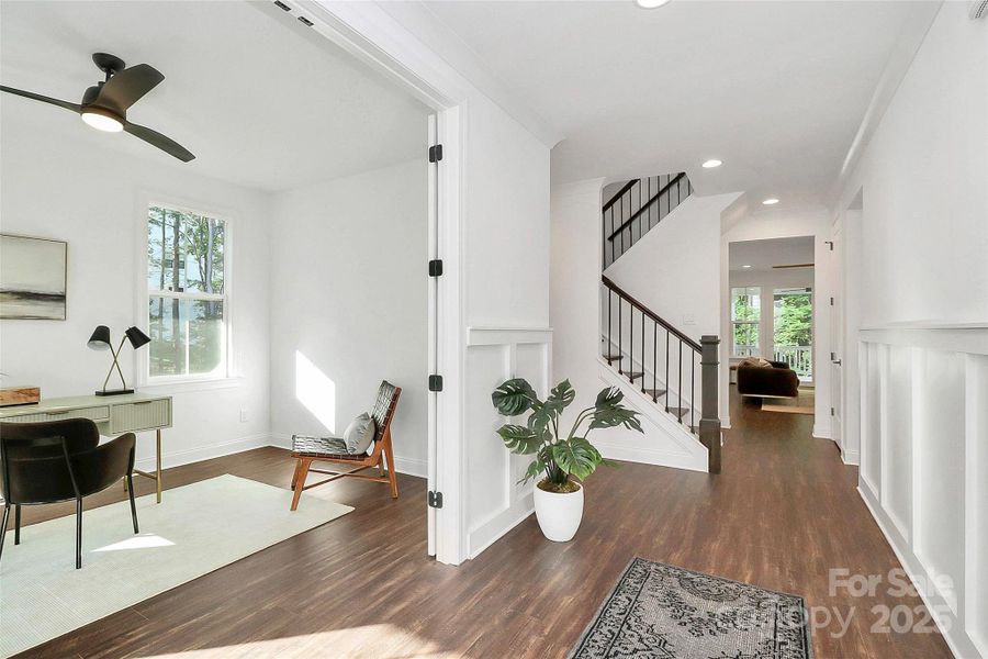 Furnished interior view inside a new home in Harbor Oaks, Denver (Image 10).