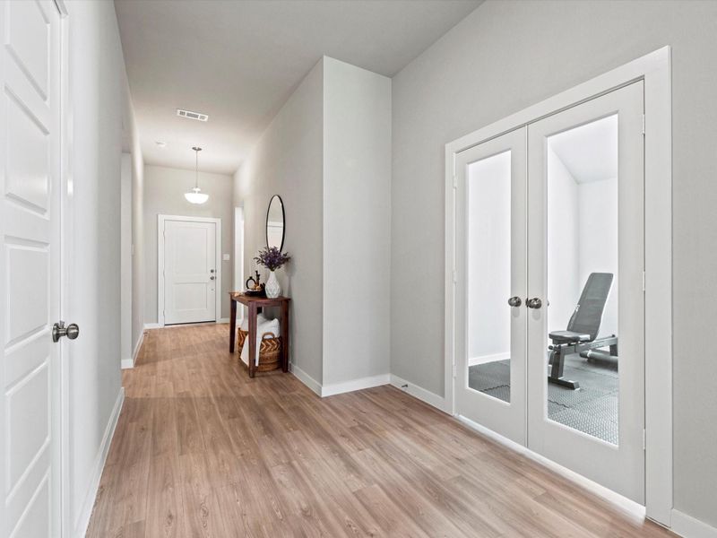 Spacious, unfurnished interior of a new home in Marvida, Cypress (Image 22).