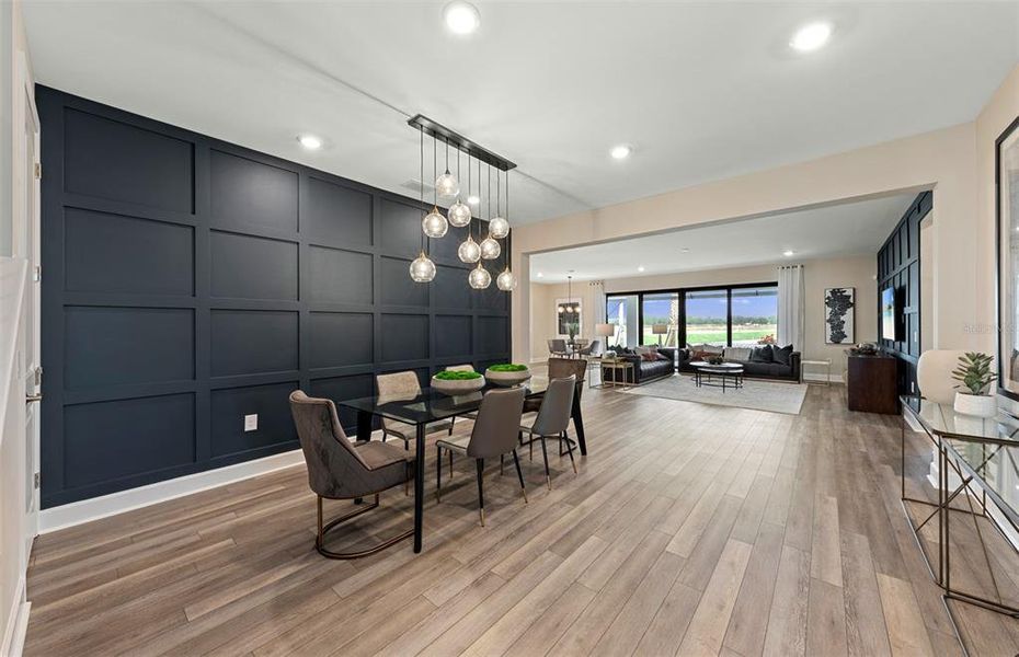 Furnished interior view inside a new home in Sapphire Point at Lakewood Ranch, Lakewood Ranch (Image 21).