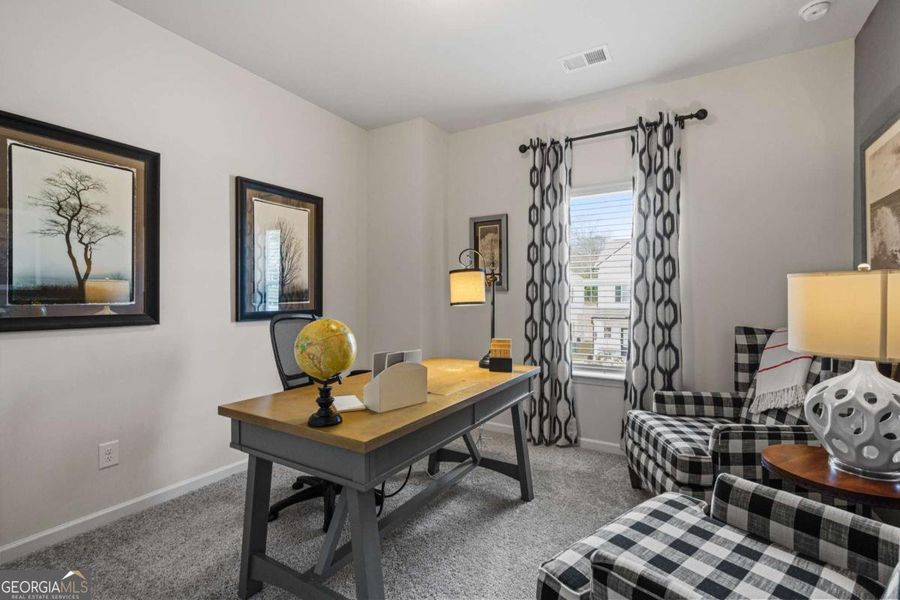 Furnished interior view inside a new home in Glendale Towns, Conyers (Image 22). Furnished interior view inside a new home in Glendale Towns, Conyers (Image 22).