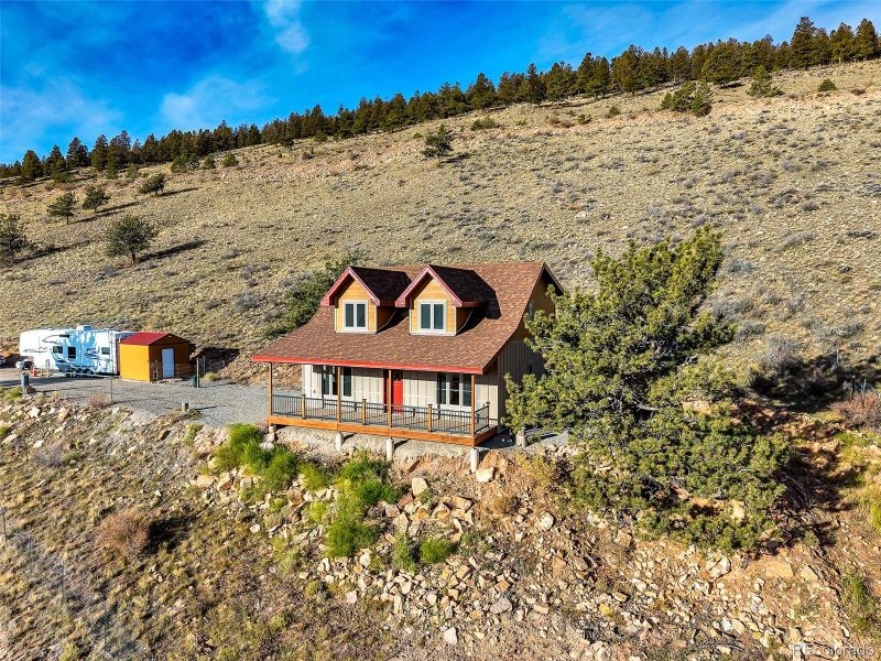 Large main level 1/2 bath with storage and laundry