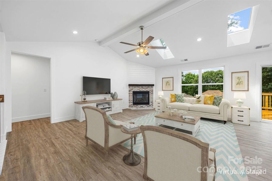 Furnished interior view inside a new home in , Tega Cay (Image 29).