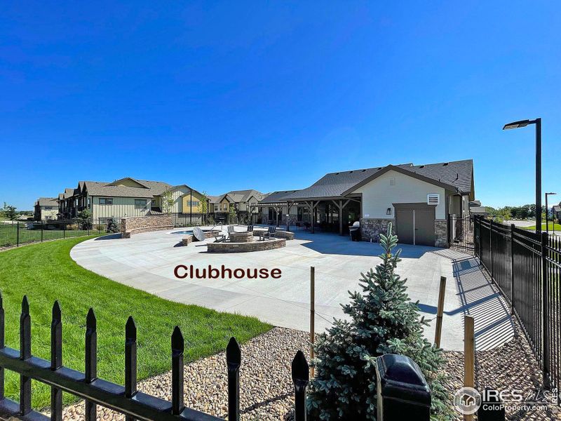 Located Next to the New Clubhouse with Hot Tub, Fitness Area, Fire Pit and BBQ