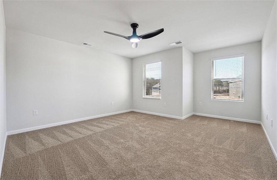 Spacious, unfurnished interior of a new home in River Walk Farm, Covington (Image 17).