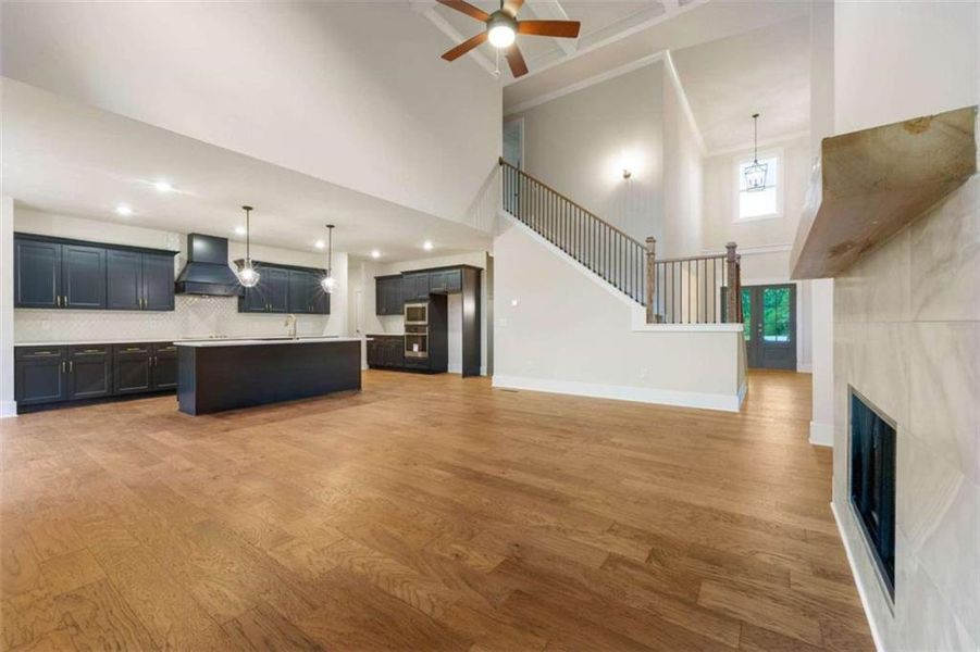 Spacious, unfurnished interior of a new home in Steeplechase, Hoschton (Image 22).