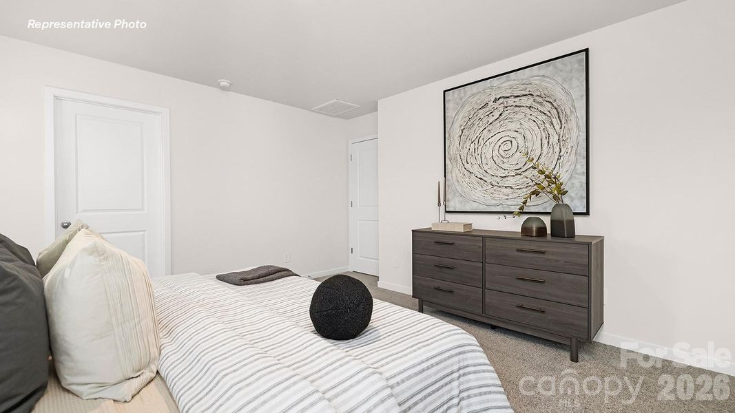 Furnished interior view inside a new home in Fergus Crossing, York (Image 10).