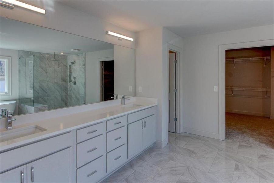 Furnished interior view inside a new home in , Conyers (Image 8).