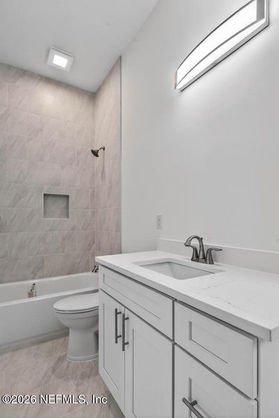 Furnished interior view inside a new home in , St. Johns (Image 8).