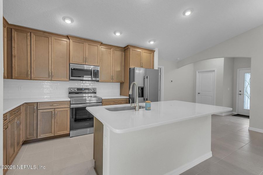 Furnished interior view inside a new home in , Palm Coast (Image 30).