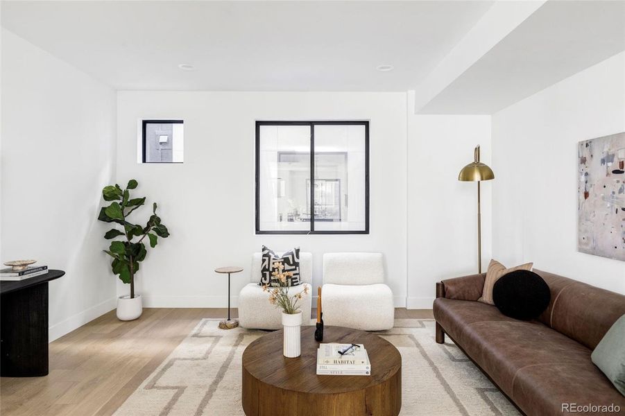 Furnished interior view inside a new home in , Denver (Image 6).