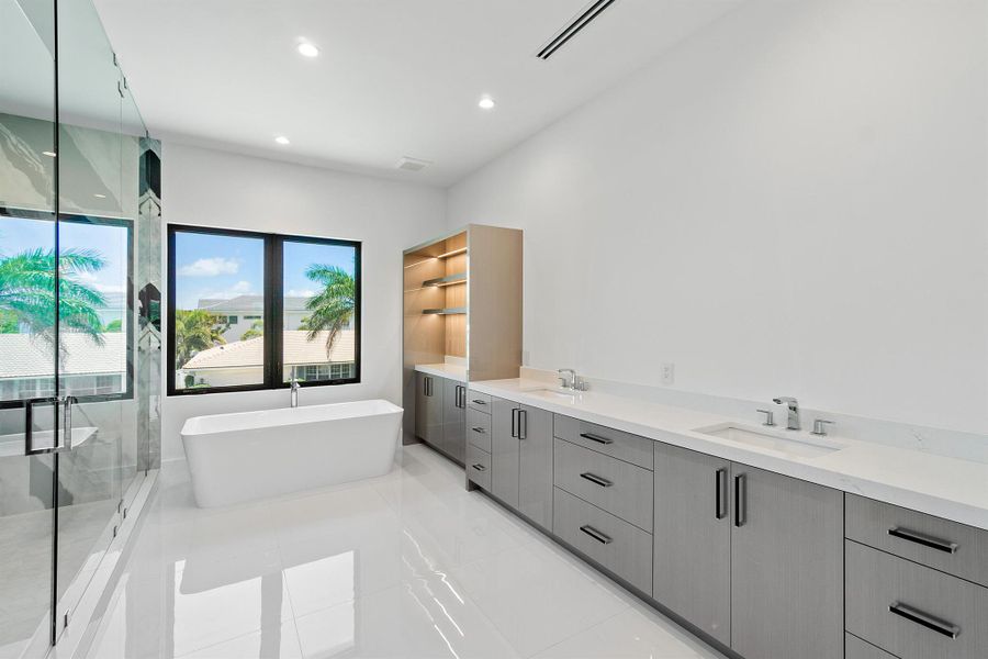 Furnished interior view inside a new home in , West Palm Beach (Image 2).