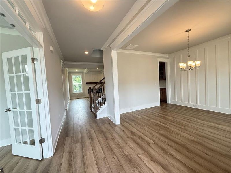 Spacious, unfurnished interior of a new home in Ponderosa Farms Manor, Gainesville (Image 13). Spacious, unfurnished interior of a new home in Ponderosa Farms Manor, Gainesville (Image 13).