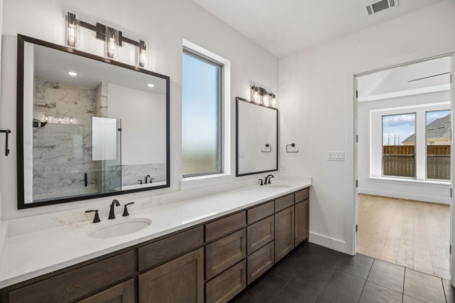 Furnished interior view inside a new home in The Parks at Wilson Creek, Celina (Image 12).