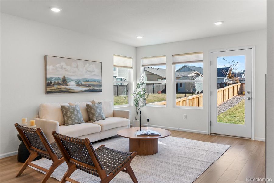Furnished interior view inside a new home in , Brighton (Image 15).