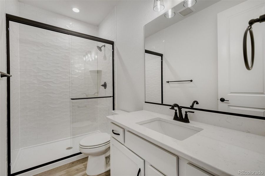 Furnished interior view inside a new home in Sterling Ranch Homestead, Colorado Springs (Image 10).