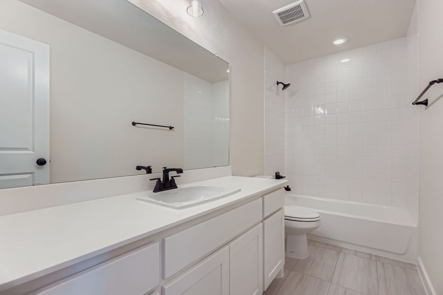 Furnished interior view inside a new home in North Sky 65s, Celina (Image 16).