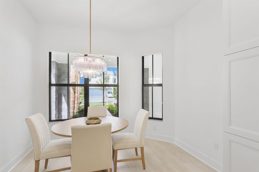 Furnished interior view inside a new home in Artistry Palm Beach, Palm Beach Gardens (Image 10).