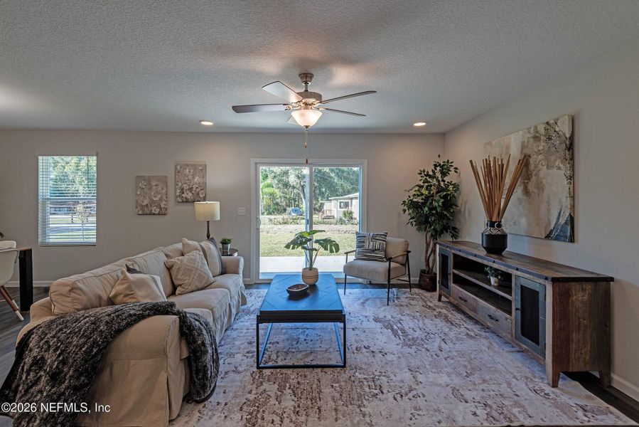 Furnished interior view inside a new home in , Jacksonville (Image 13).
