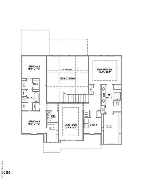 Plan C505 2nd Floor Plan C505 2nd Floor