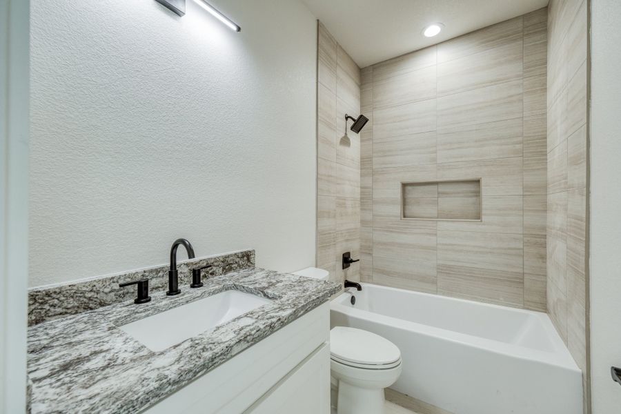 Representative furnished interior of a home built from the Lucas by Zeal Home Builders in Echo Grove, Poolville (Image 98).