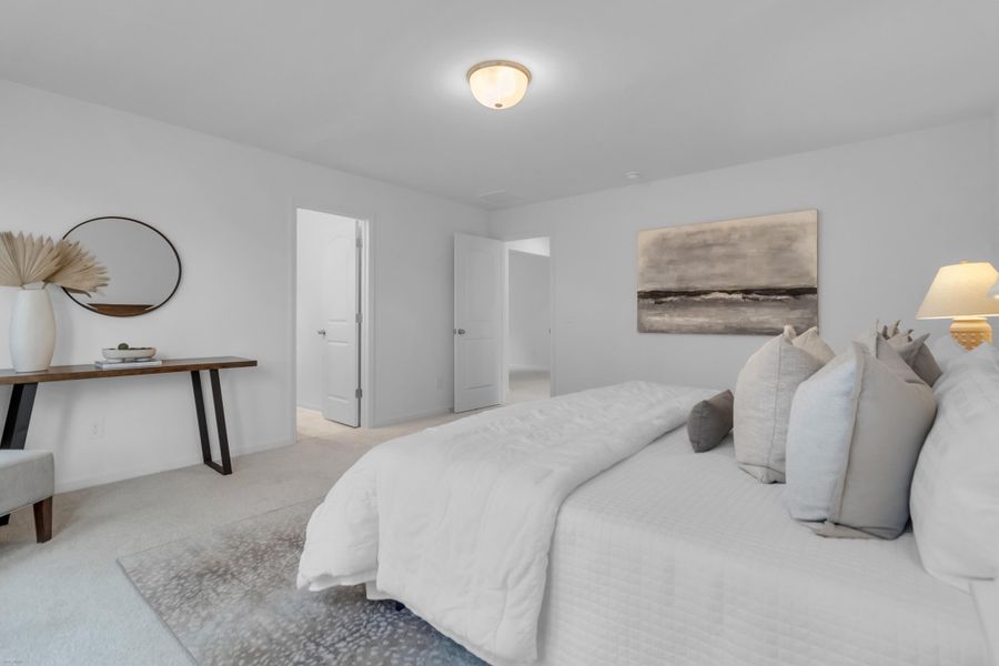 Furnished interior view inside a new home in , Ravenel (Image 13).