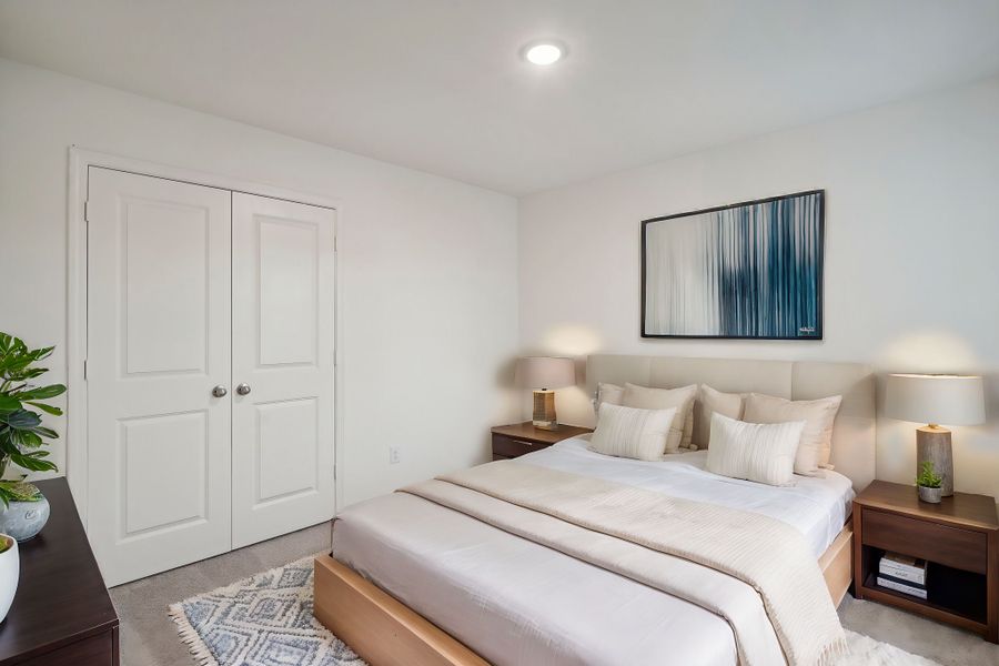 Furnished interior in a model home at Broadmoor Village in Cedar Hill (Image 16).