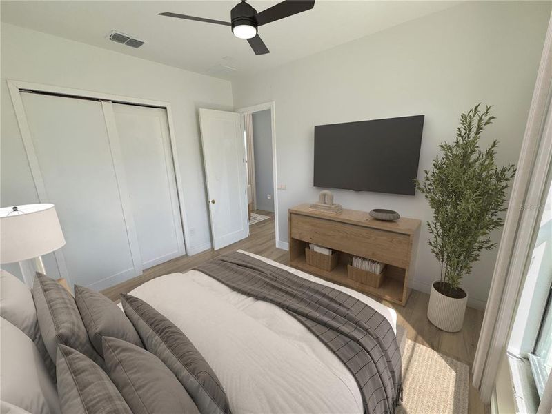 Furnished interior view inside a new home in , Rotonda West (Image 14).