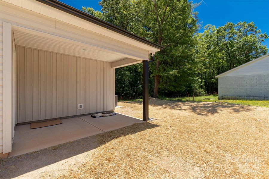 Exterior details and patio area of a home in , Clover (Image 16). Exterior details and patio area of a home in , Clover (Image 16).