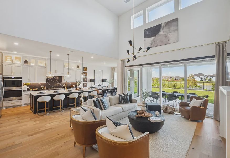 Plan 5058 great room - staged - 10 of 25 Plan 5058 great room - staged - 10 of 25