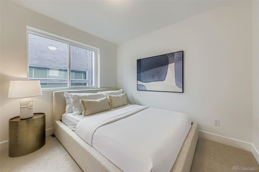 Furnished interior view inside a new home in , Denver (Image 26).