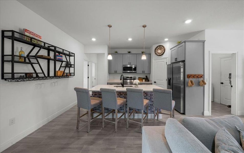 Furnished interior view inside a new home in , Ocala (Image 44).