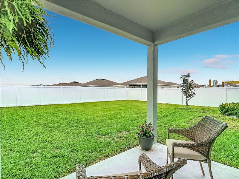 Exterior details and patio area of a home in , Brooksville (Image 4).