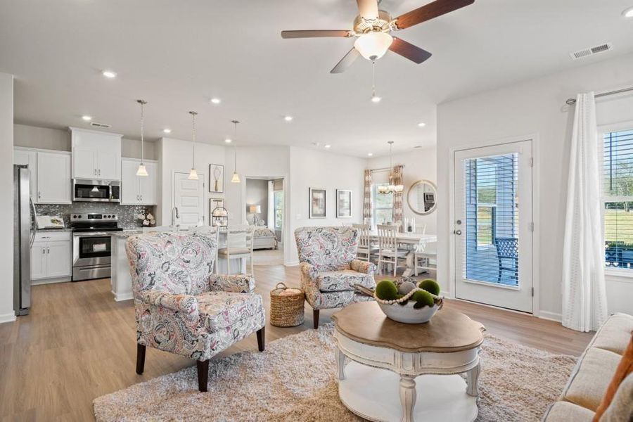 Furnished interior view inside a new home in Jones Ridge, Dallas (Image 20). Furnished interior view inside a new home in Jones Ridge, Dallas (Image 20).
