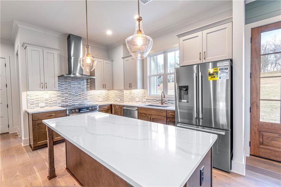 Furnished interior view inside a new home in , Blairsville (Image 14).