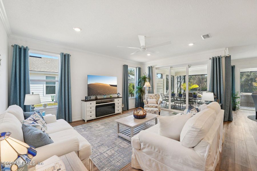 Furnished interior view inside a new home in , Ponte Vedra (Image 4).